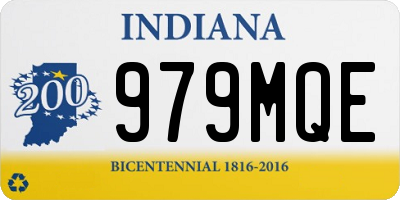 IN license plate 979MQE