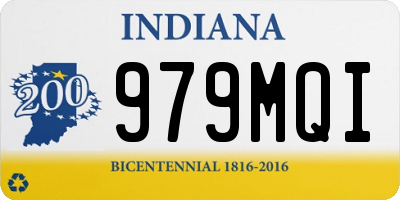 IN license plate 979MQI