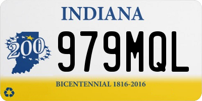 IN license plate 979MQL