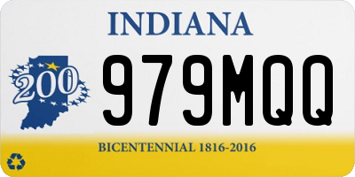 IN license plate 979MQQ