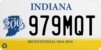 IN license plate 979MQT