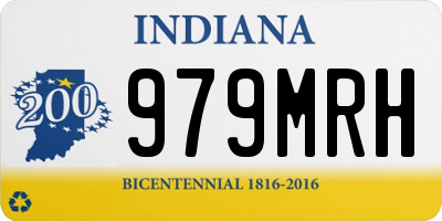 IN license plate 979MRH