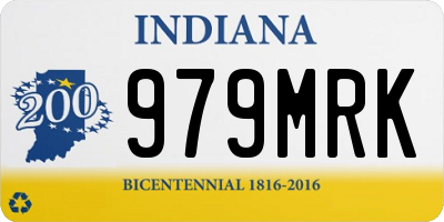 IN license plate 979MRK