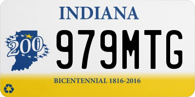 IN license plate 979MTG