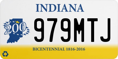 IN license plate 979MTJ