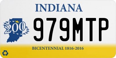 IN license plate 979MTP