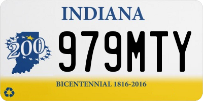 IN license plate 979MTY