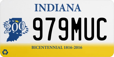 IN license plate 979MUC