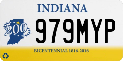 IN license plate 979MYP