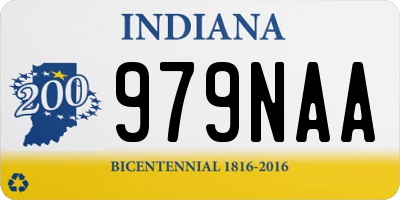 IN license plate 979NAA