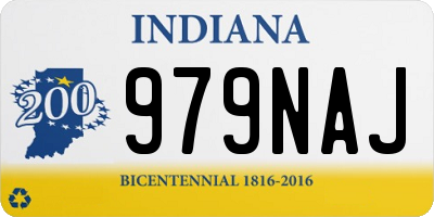 IN license plate 979NAJ