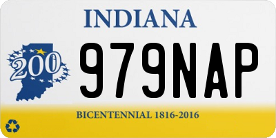 IN license plate 979NAP