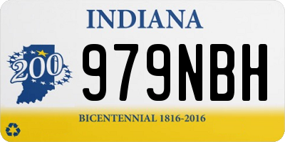 IN license plate 979NBH