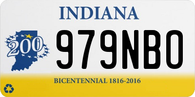 IN license plate 979NBO