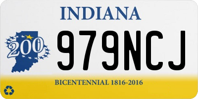 IN license plate 979NCJ