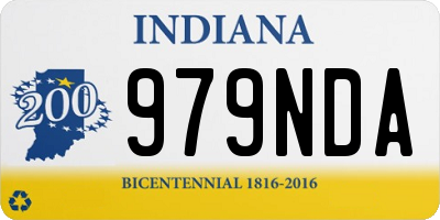 IN license plate 979NDA