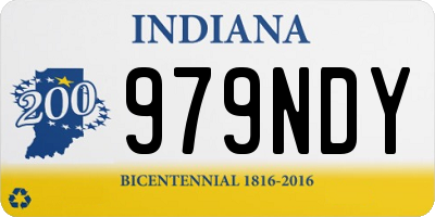 IN license plate 979NDY