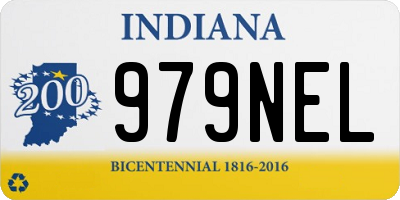 IN license plate 979NEL
