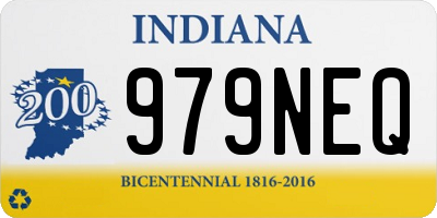 IN license plate 979NEQ