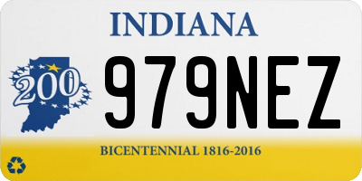 IN license plate 979NEZ