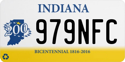 IN license plate 979NFC