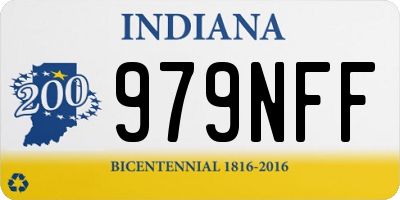 IN license plate 979NFF