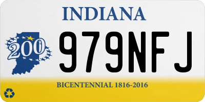 IN license plate 979NFJ