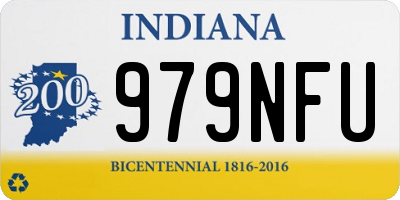 IN license plate 979NFU
