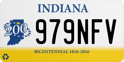 IN license plate 979NFV