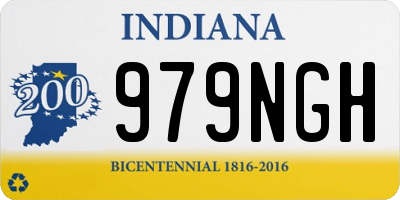 IN license plate 979NGH