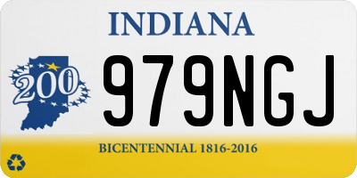 IN license plate 979NGJ