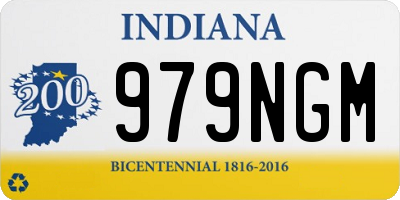 IN license plate 979NGM