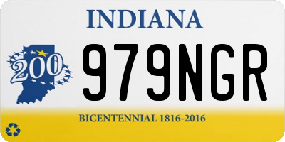 IN license plate 979NGR