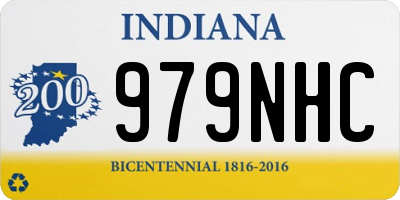 IN license plate 979NHC