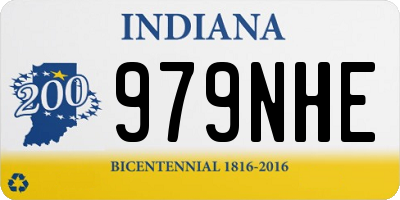 IN license plate 979NHE
