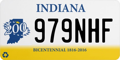 IN license plate 979NHF