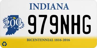 IN license plate 979NHG