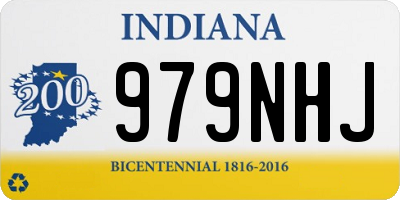 IN license plate 979NHJ