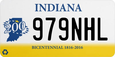 IN license plate 979NHL