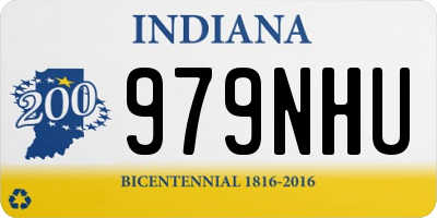 IN license plate 979NHU