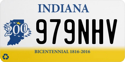 IN license plate 979NHV