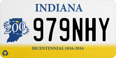 IN license plate 979NHY