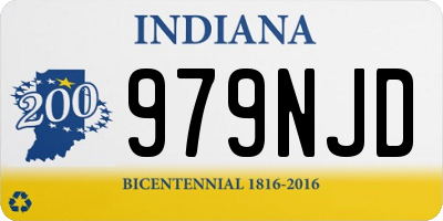 IN license plate 979NJD