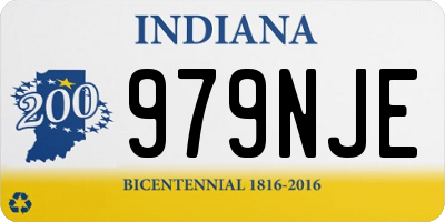 IN license plate 979NJE