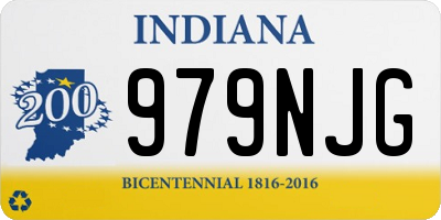 IN license plate 979NJG