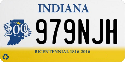 IN license plate 979NJH