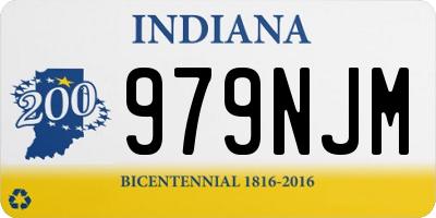 IN license plate 979NJM