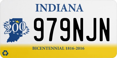 IN license plate 979NJN