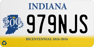 IN license plate 979NJS