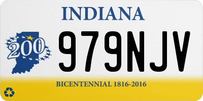 IN license plate 979NJV